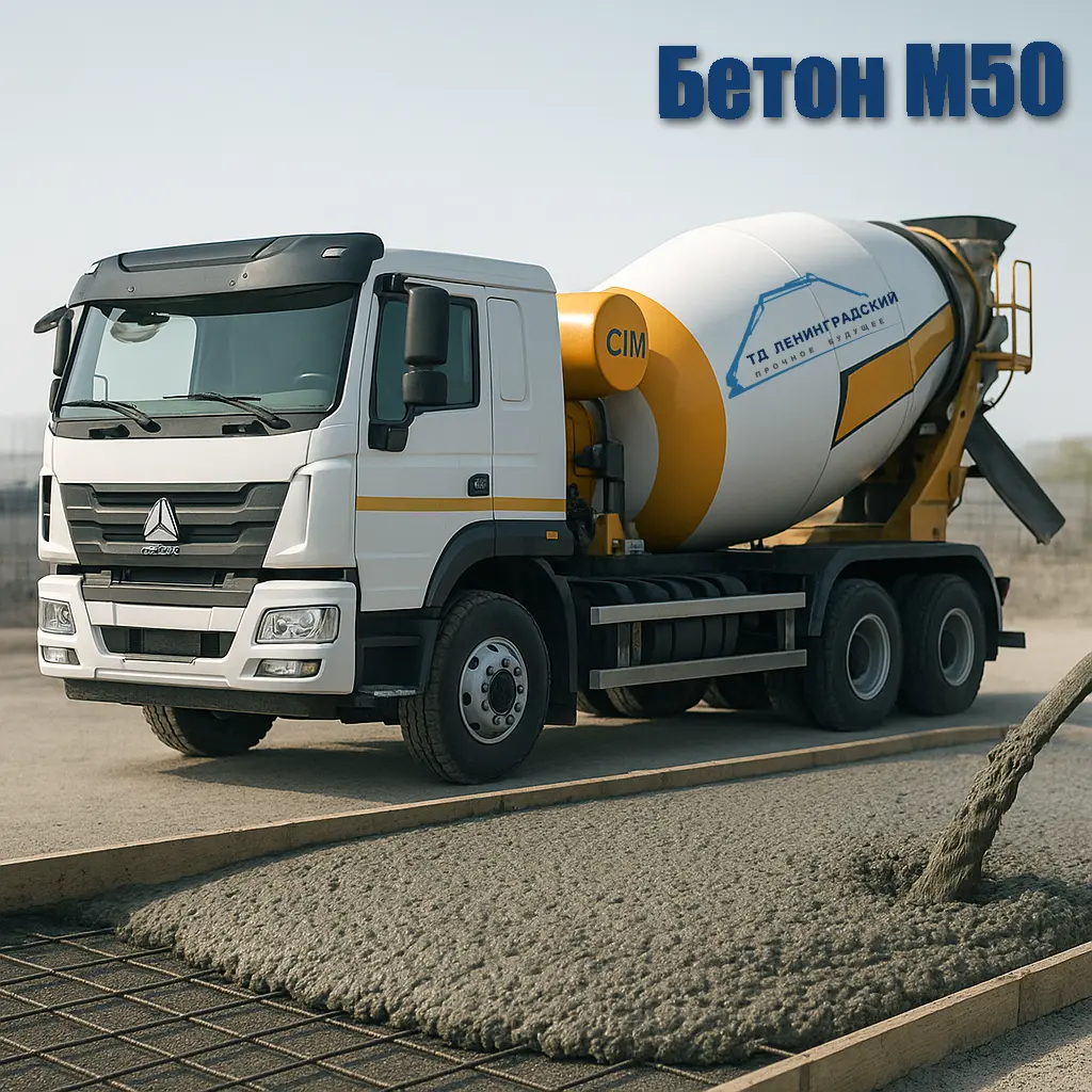 Бетон М50